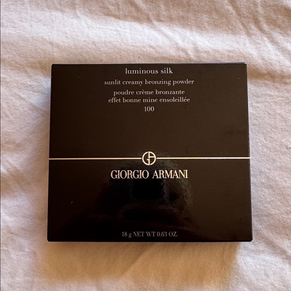 Giorgio Armani Luminous Silk Bronzing Powder *unopened*